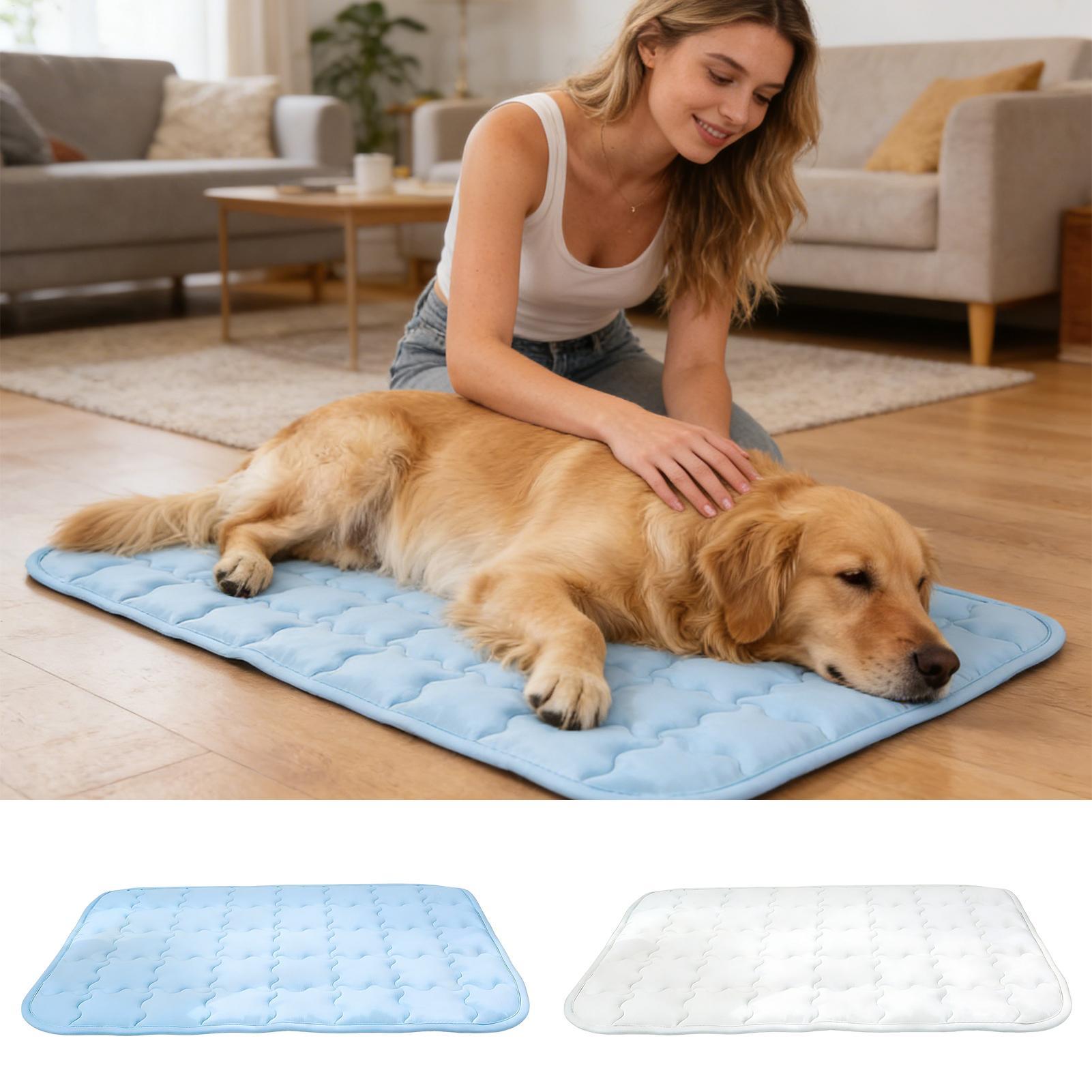 Outdoor Camping Dog Bed - Охлаждающая подстилка для собак: моющаяся, портативная,