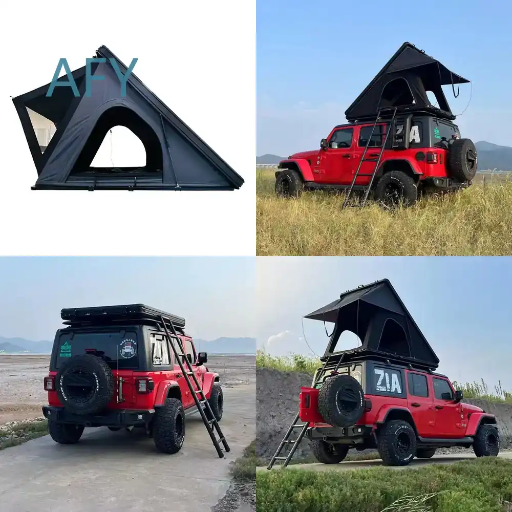 Outdoor Camping Van Tent - Ультратонкая треугольная палатка на крышу из