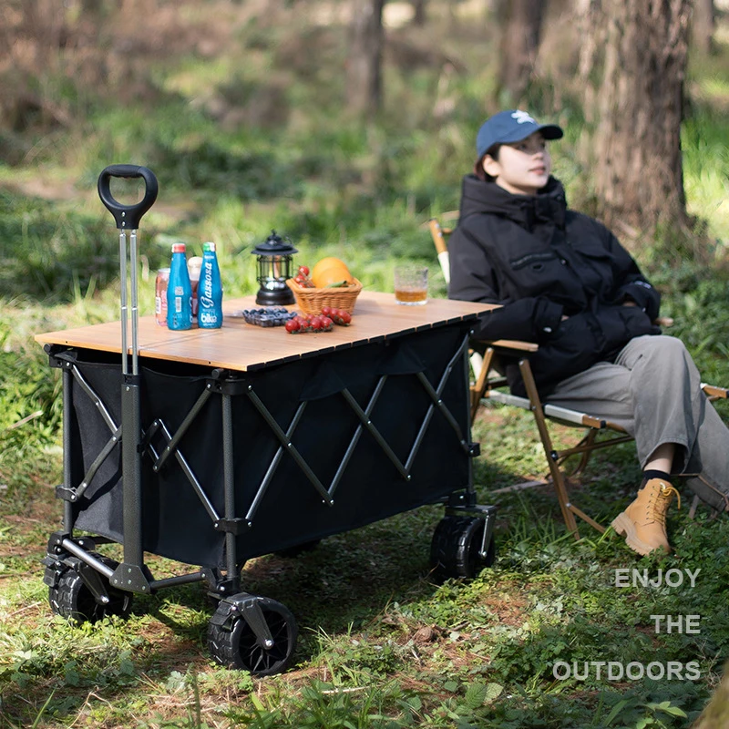 Тележка для кемпинга MOEYE 220 – обзор и цена Outdoor Camping Trolley
