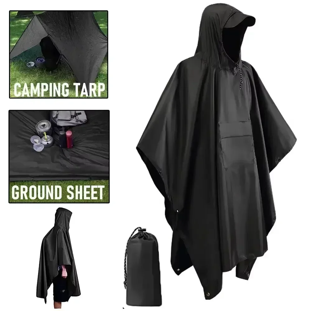 2026 Водонепроницаемый дождеви – обзор и цена Camping Rain Poncho