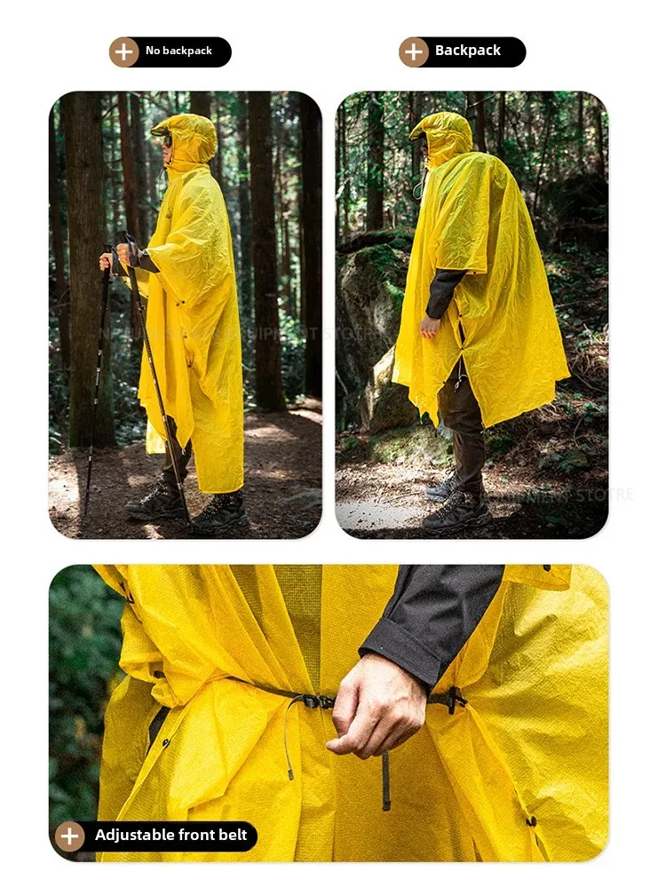 15D/210T плащ, водонепроницаем – обзор и цена Camping Rain Poncho